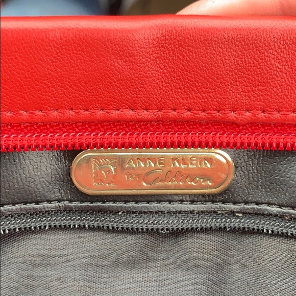 1980 Anne Klein for Calderon 🍅 tomato red - Picture 3 of 7